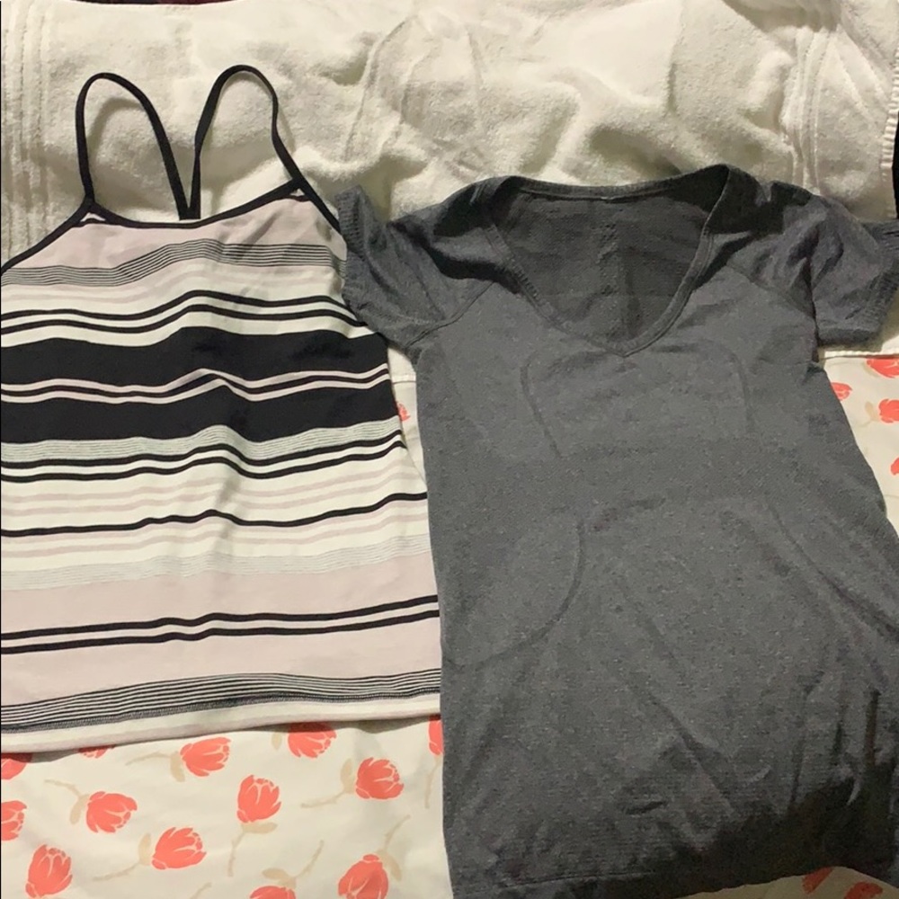 Bundle of two lululemon shirts